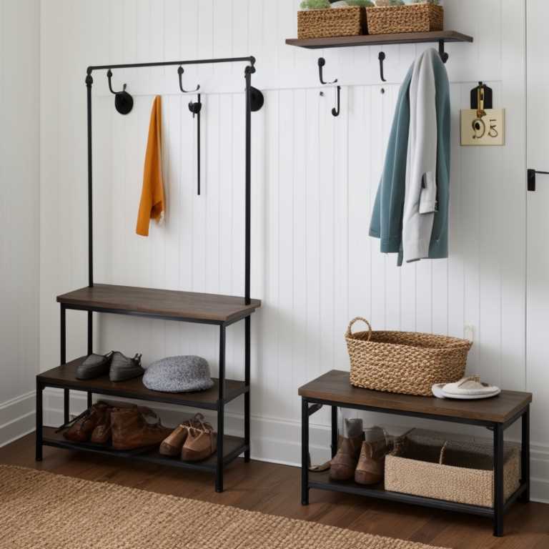 Small Entryway Bench