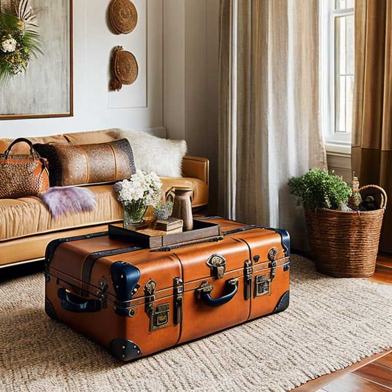 vintage suitcase travel-inspired
